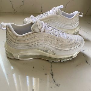 Nike Air max 97 pearl white size 6